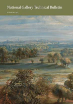 Cover of 'National Gallery Technical Bulletin' by Marika Spring 